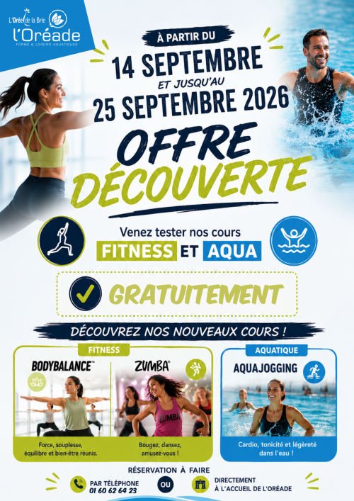 img - Venez tester une activité gratuitement en cette rentrée !
